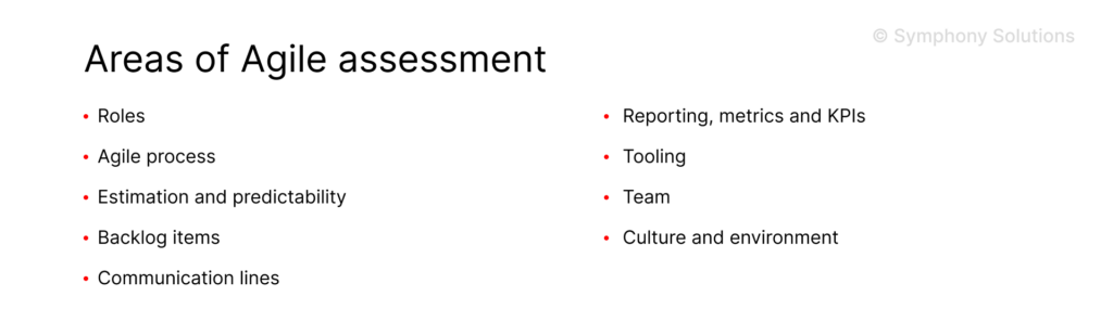 agile assessment parts