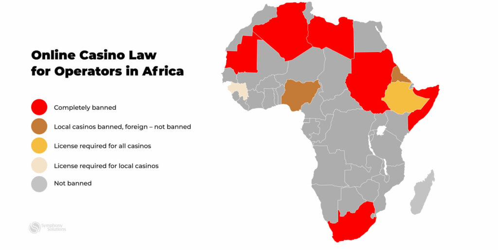 gambling legislations in Africa