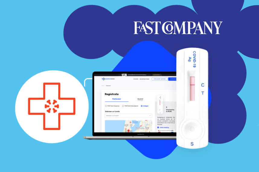 SpoedtestCorona Receives Honorable Mention in the Pandemic Response Category of Fast Company’s 2022 World Changing Ideas Awards 