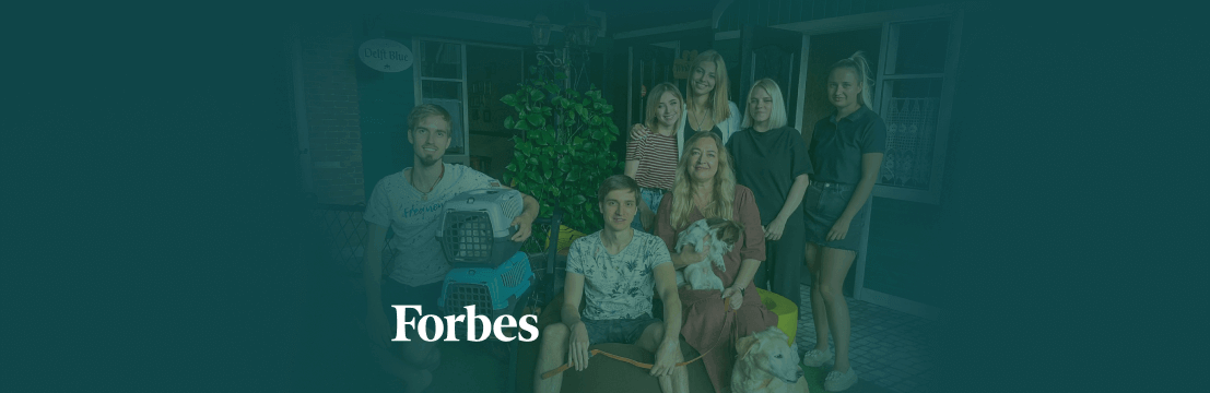Forbes Ukraine War Issue: How Symphony Solutions Helps Ukrainian Refugees 