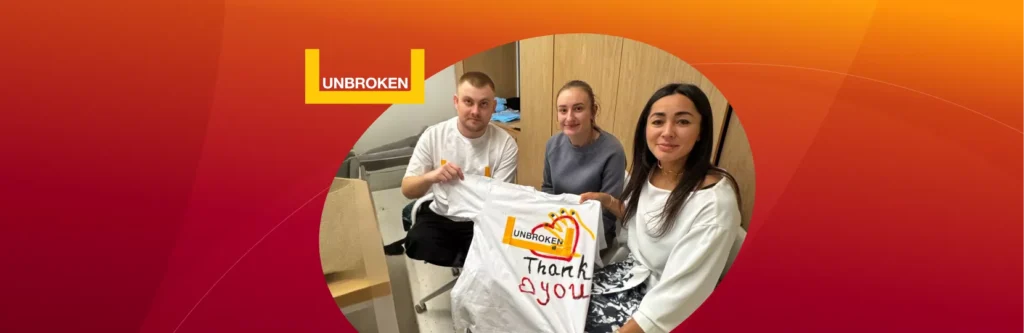 The Long Road to Recovery: Symphony Solutions Supporting UNBROKEN Since 2022